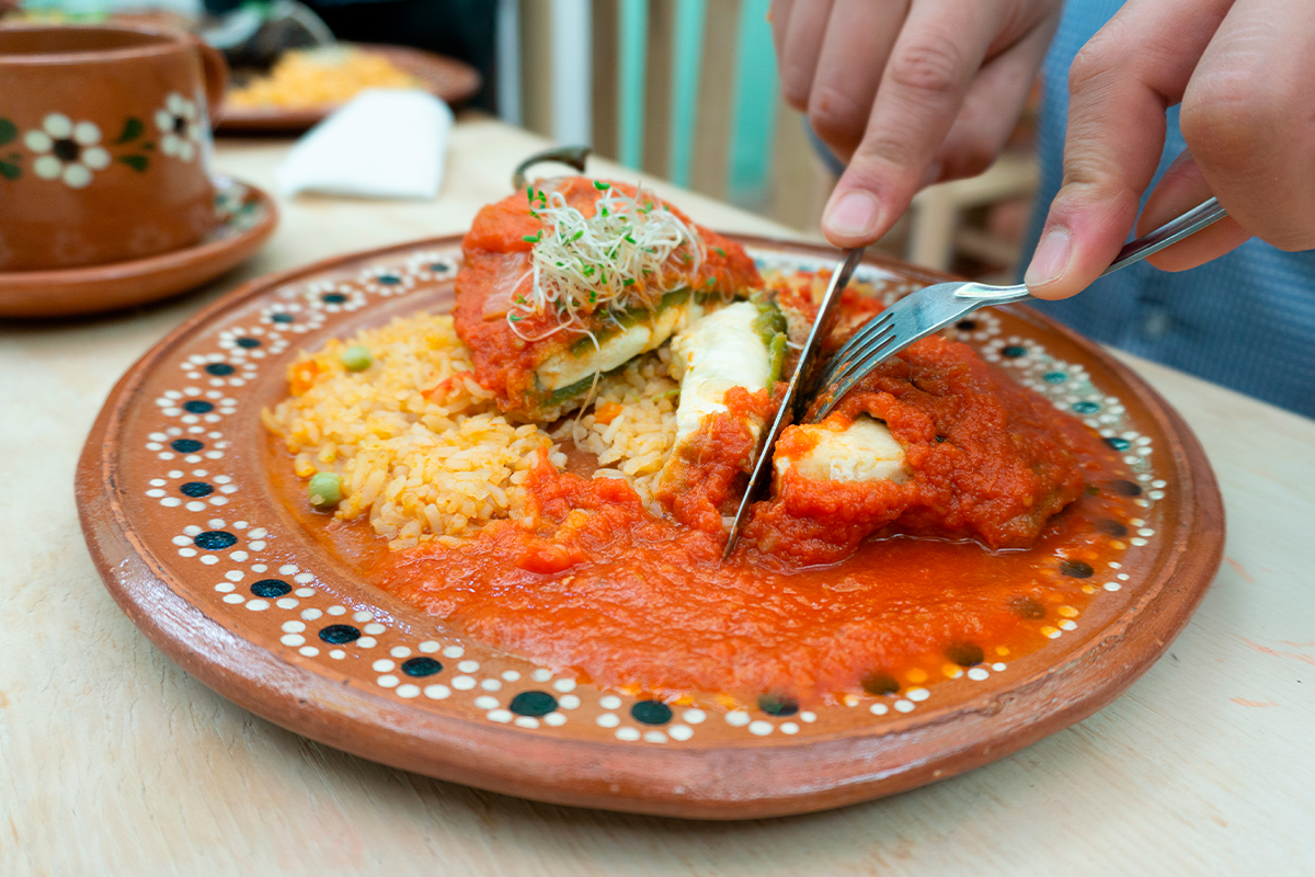 What are chiles rellenos? 